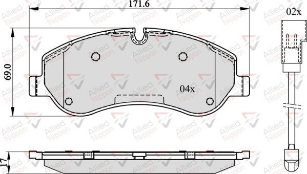 Comline ADB22142 - Kit pastiglie freno, Freno a disco autozon.pro