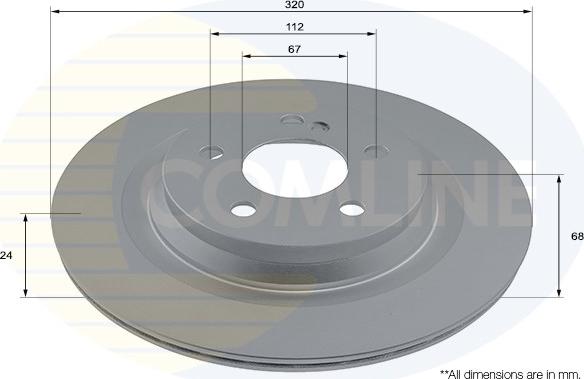 Comline ADC4078V - Discofreno autozon.pro