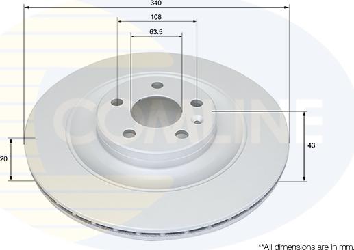 Comline ADC5008V - Discofreno autozon.pro