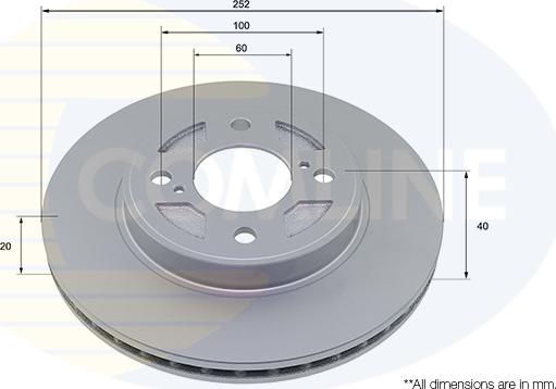 Comline ADC5019V - Discofreno autozon.pro