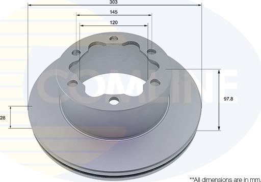 Comline ADC5011V - Discofreno autozon.pro