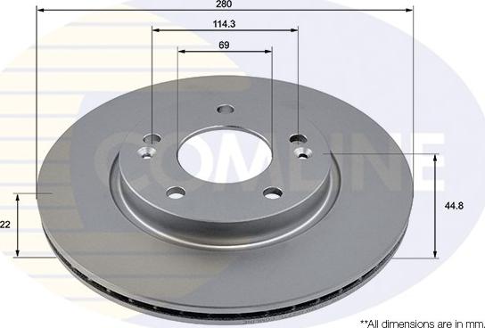 Comline ADC5012V - Discofreno autozon.pro