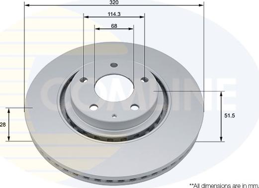 Comline ADC5081V - Discofreno autozon.pro