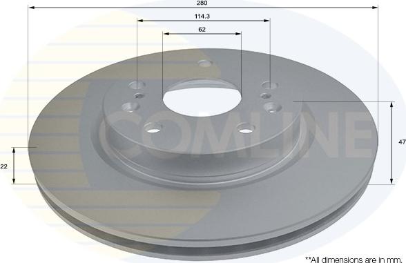 Comline ADC0939V - Discofreno autozon.pro