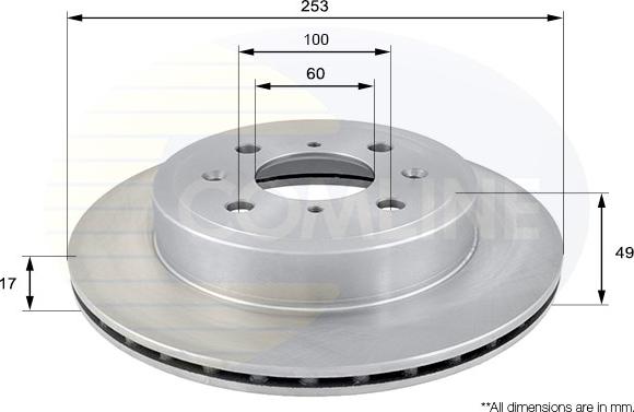 Comline ADC0920V - Discofreno autozon.pro