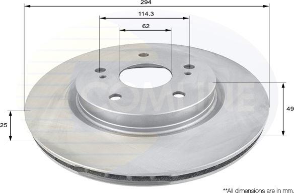 Comline ADC0923V - Discofreno autozon.pro