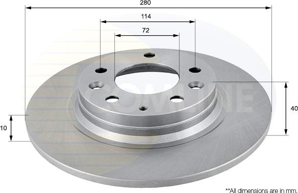 Comline ADC0450 - Discofreno autozon.pro