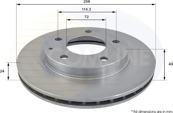 Comline ADC0416V - Discofreno autozon.pro