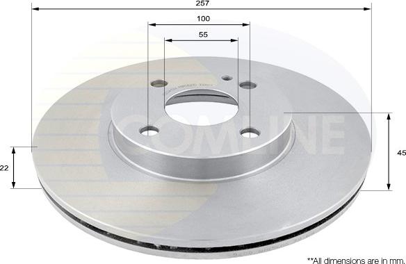 Comline ADC0413V - Discofreno autozon.pro