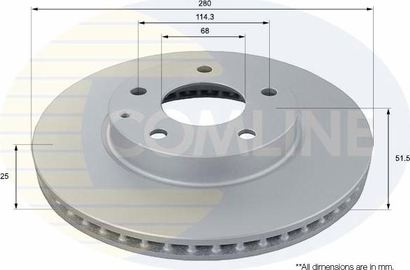 Comline ADC0478V - Discofreno autozon.pro