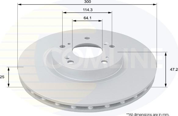 Comline ADC0568V - Discofreno autozon.pro