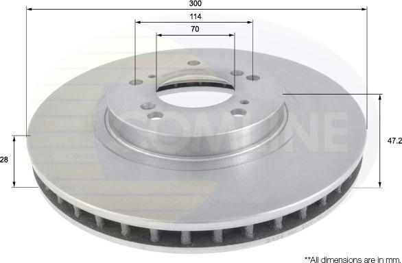 Comline ADC0539V - Discofreno autozon.pro