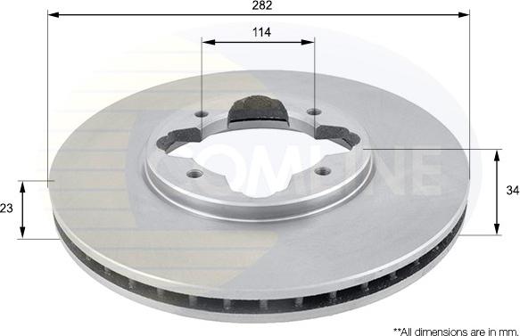 Comline ADC0521V - Discofreno autozon.pro