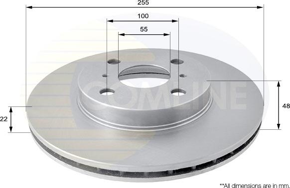 Comline ADC0151V - Discofreno autozon.pro