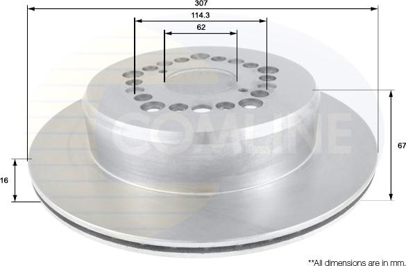 Comline ADC0163V - Discofreno autozon.pro