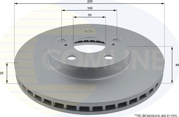 Comline ADC01148V - Discofreno autozon.pro