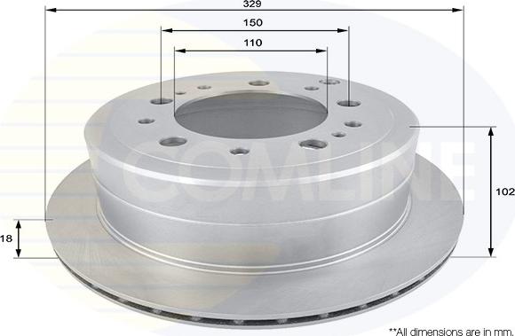 Comline ADC0183V - Discofreno autozon.pro