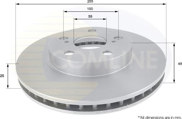 Comline ADC0175V - Discofreno autozon.pro