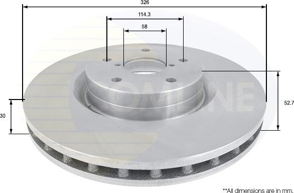 Comline ADC0819V - Discofreno autozon.pro