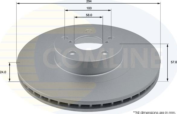 Comline ADC0814V - Discofreno autozon.pro