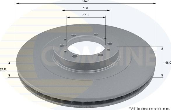 Comline ADC0346V - Discofreno autozon.pro