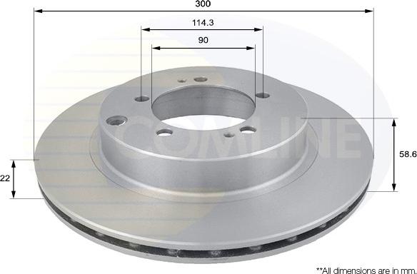 Comline ADC0358V - Discofreno autozon.pro