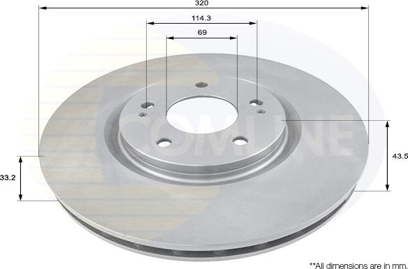 Comline ADC0357V - Discofreno autozon.pro