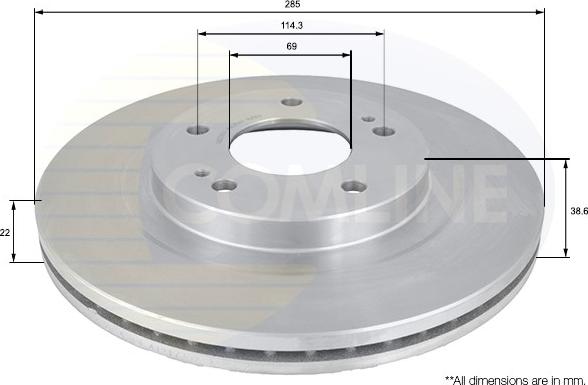 Comline ADC0361V - Discofreno autozon.pro