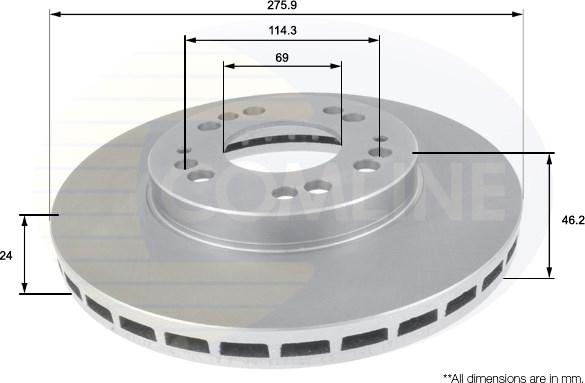 Comline ADC0367V - Discofreno autozon.pro