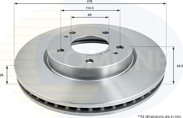 Comline ADC0383V - Discofreno autozon.pro