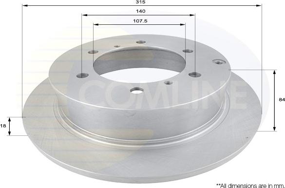 Comline ADC0327 - Discofreno autozon.pro