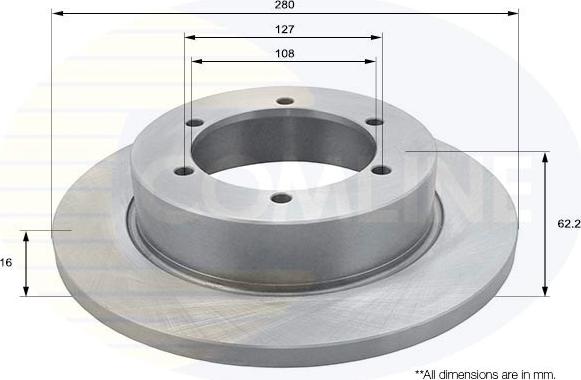 Comline ADC0288 - Discofreno autozon.pro