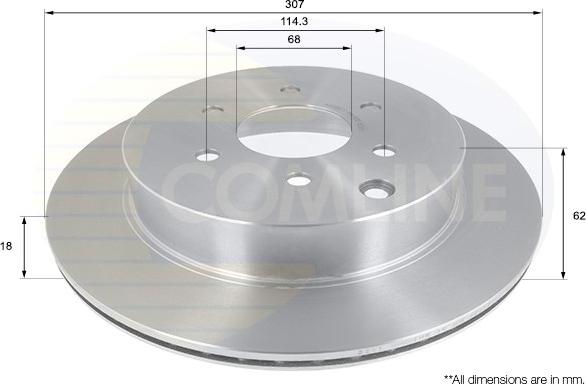 Comline ADC0282V - Discofreno autozon.pro