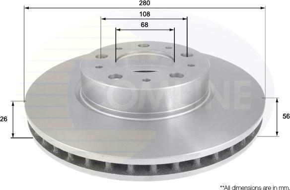 Comline ADC1910V - Discofreno autozon.pro