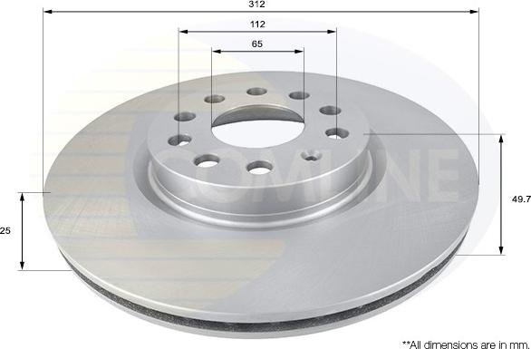 Comline ADC1449V - Discofreno autozon.pro