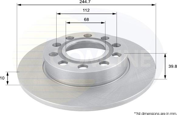 Comline ADC1446 - Discofreno autozon.pro