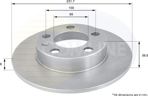 Comline ADC1414 - Discofreno autozon.pro