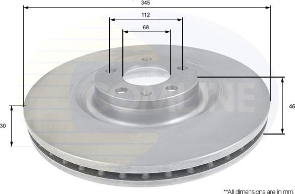 Comline ADC1484V - Discofreno autozon.pro