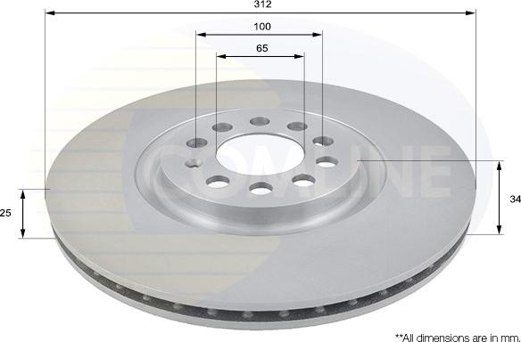 Comline ADC1438V - Discofreno autozon.pro