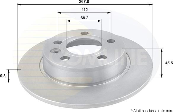 Comline ADC1429 - Discofreno autozon.pro