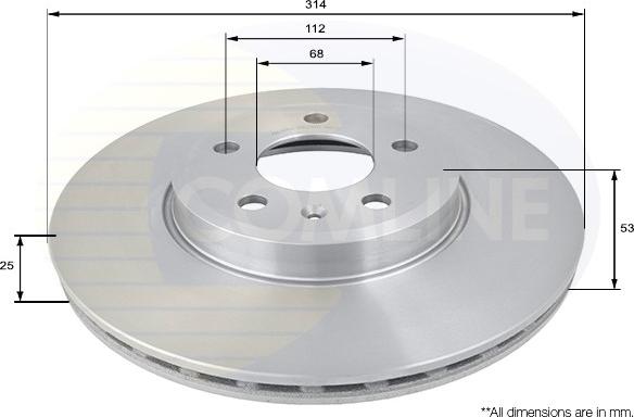 Comline ADC1476V - Discofreno autozon.pro