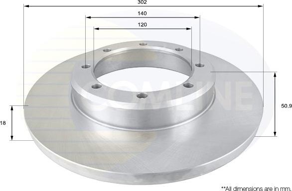 Comline ADC1598 - Discofreno autozon.pro