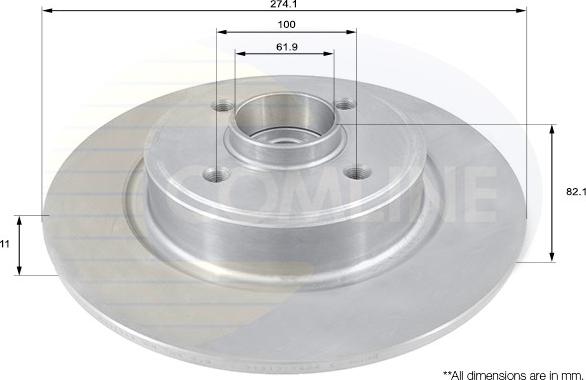 Comline ADC1540 - Discofreno autozon.pro