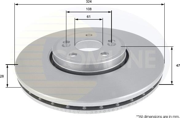 Comline ADC1553V - Discofreno autozon.pro