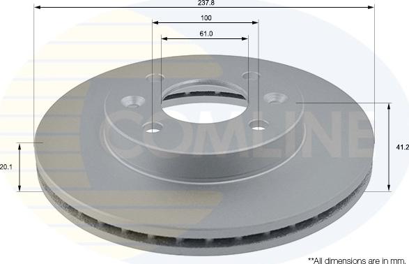 Comline ADC1505V - Discofreno autozon.pro