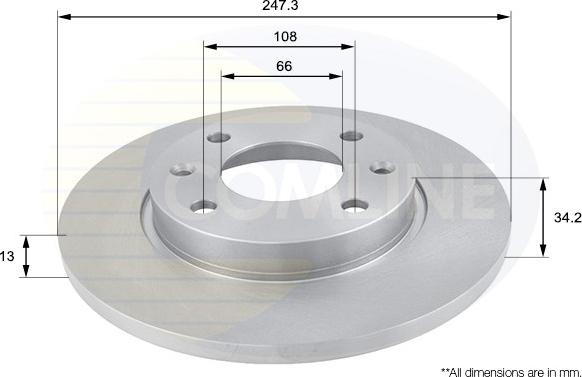 Comline ADC1508 - Discofreno autozon.pro