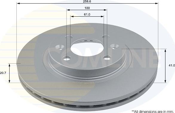 Comline ADC1507V - Discofreno autozon.pro