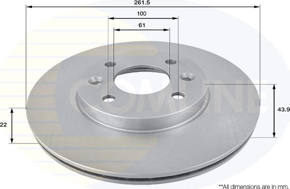 Comline ADC1510V - Discofreno autozon.pro