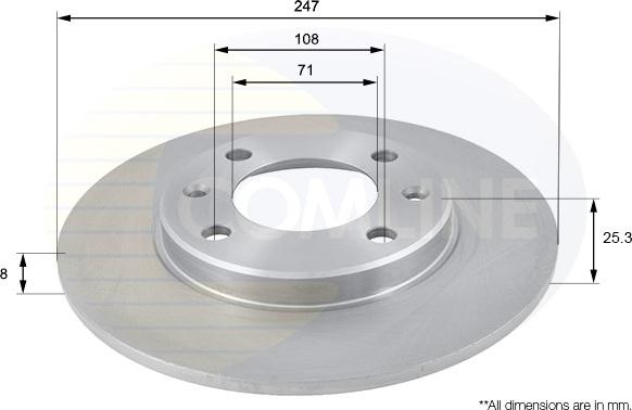 Comline ADC1512 - Discofreno autozon.pro