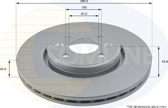 Comline ADC1517V - Discofreno autozon.pro